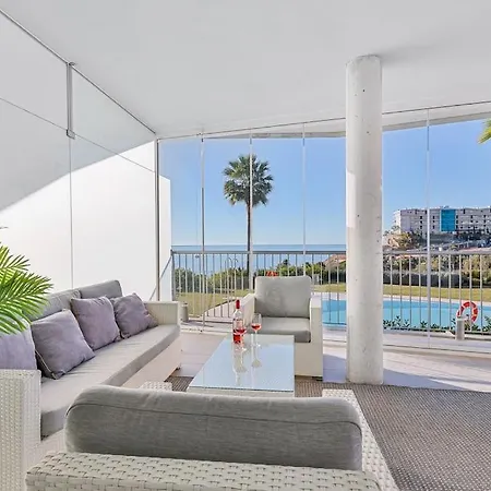 公寓 Ocean & Pool View 3-bedroom Apt. 马拉加
